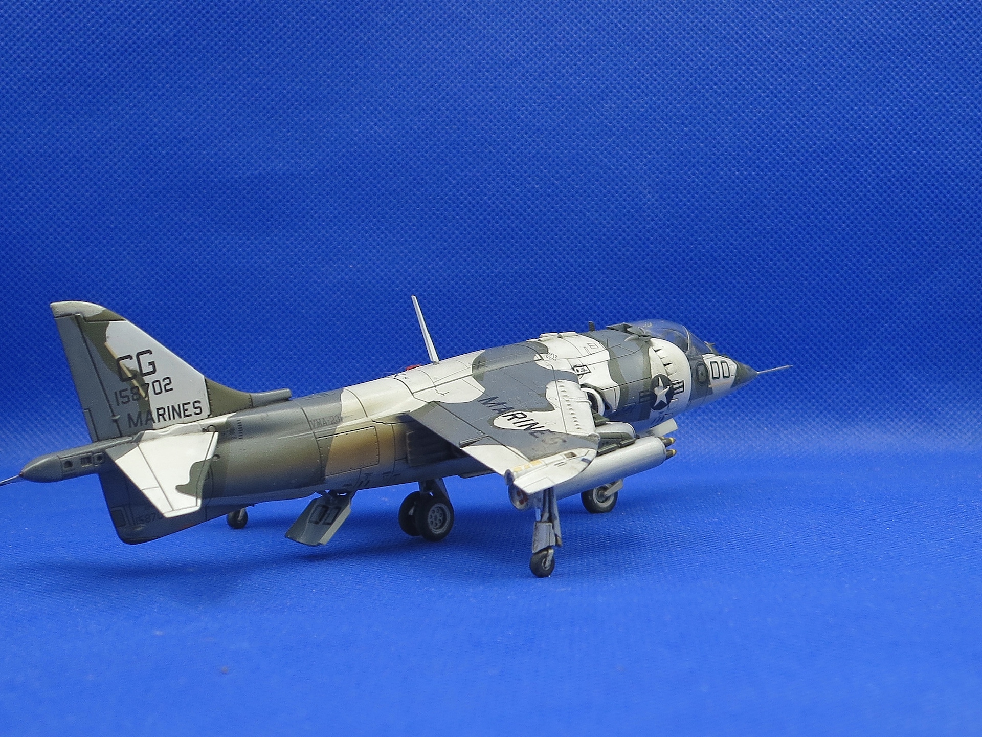 AV-8A Harrier,  VMA-231,  1983 (Airfix, 1/72)