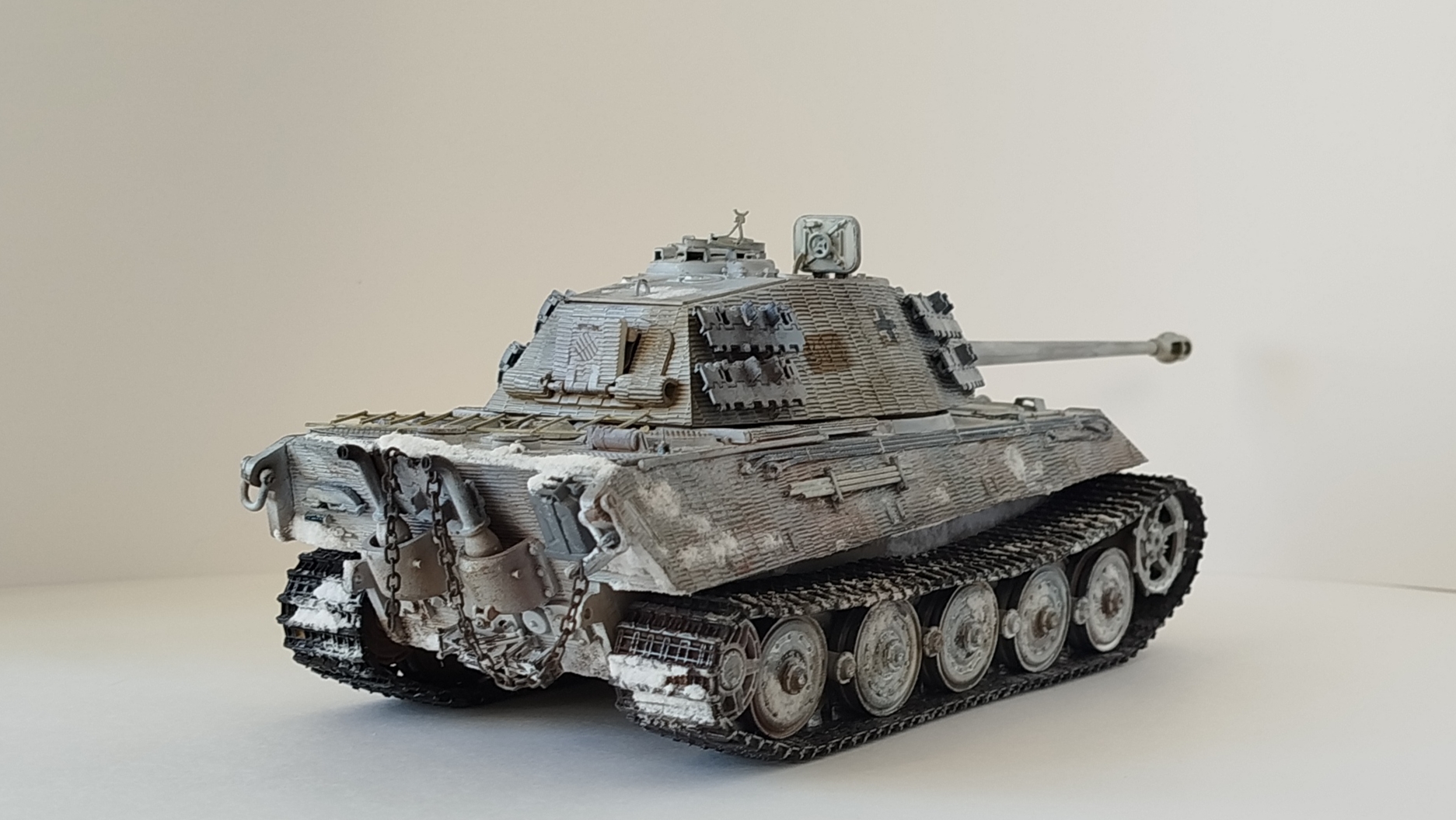 Sd. Kfz. 182 King Tiger Porshe turret (full interior)