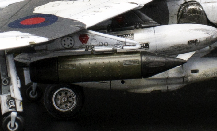 Комплект дополнений для модели Harrier GR.3 от Italeri