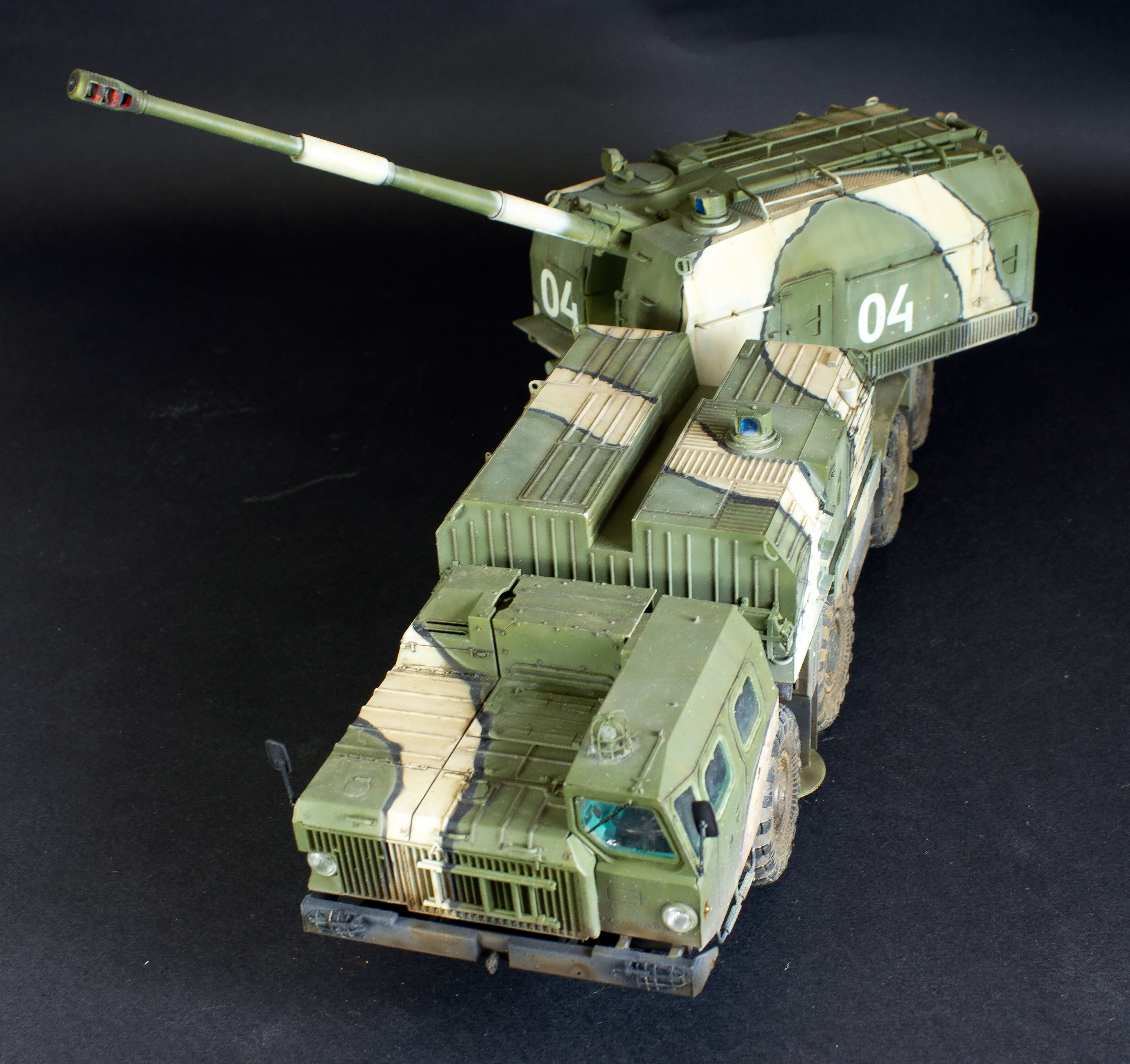 130мм САУ А-222 "Берег"