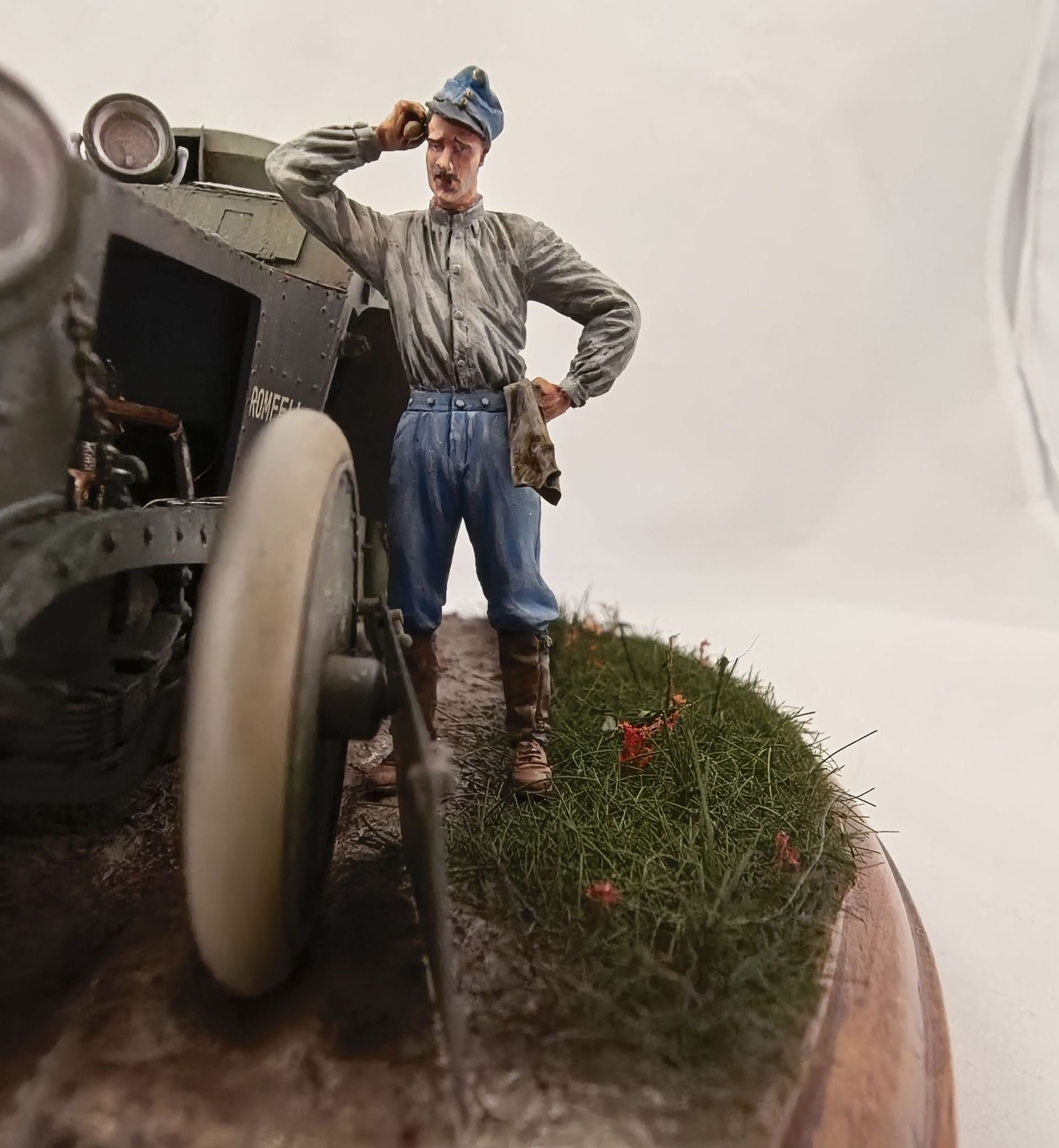 Romfell Panzerwagen