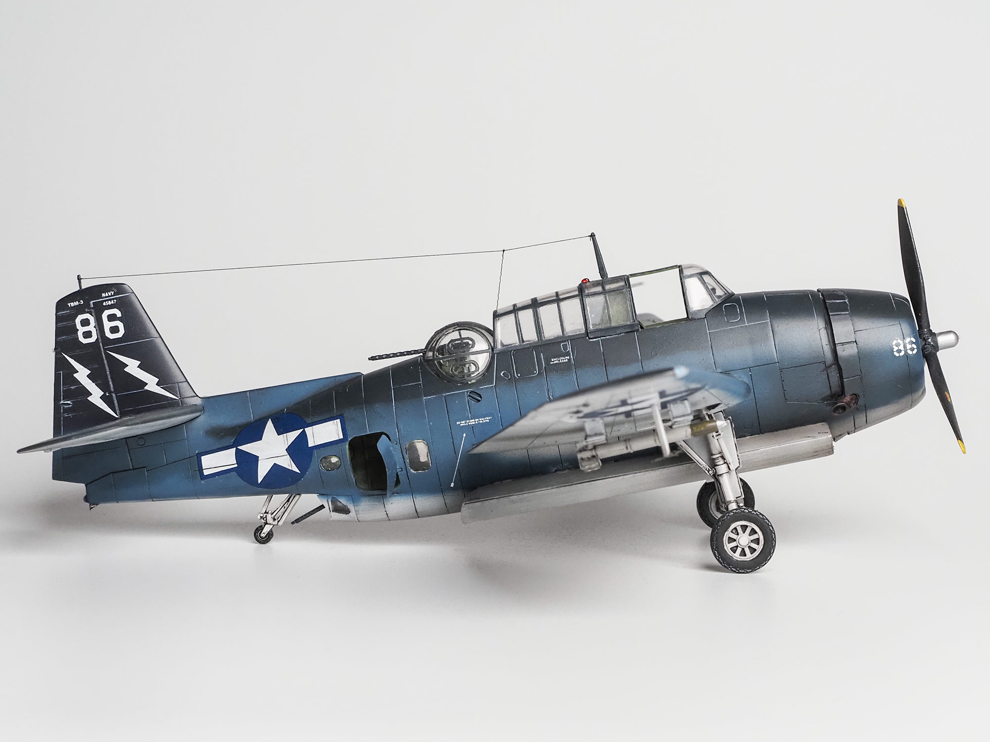 Grumman TBF-3 Avenger VC-88 USS Saginaw Bay  (CVE 94)