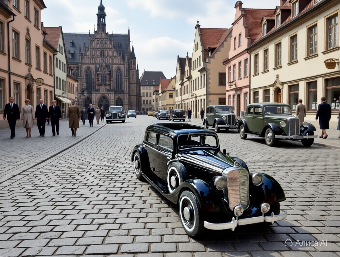Mercedes W142 Saloon 1937