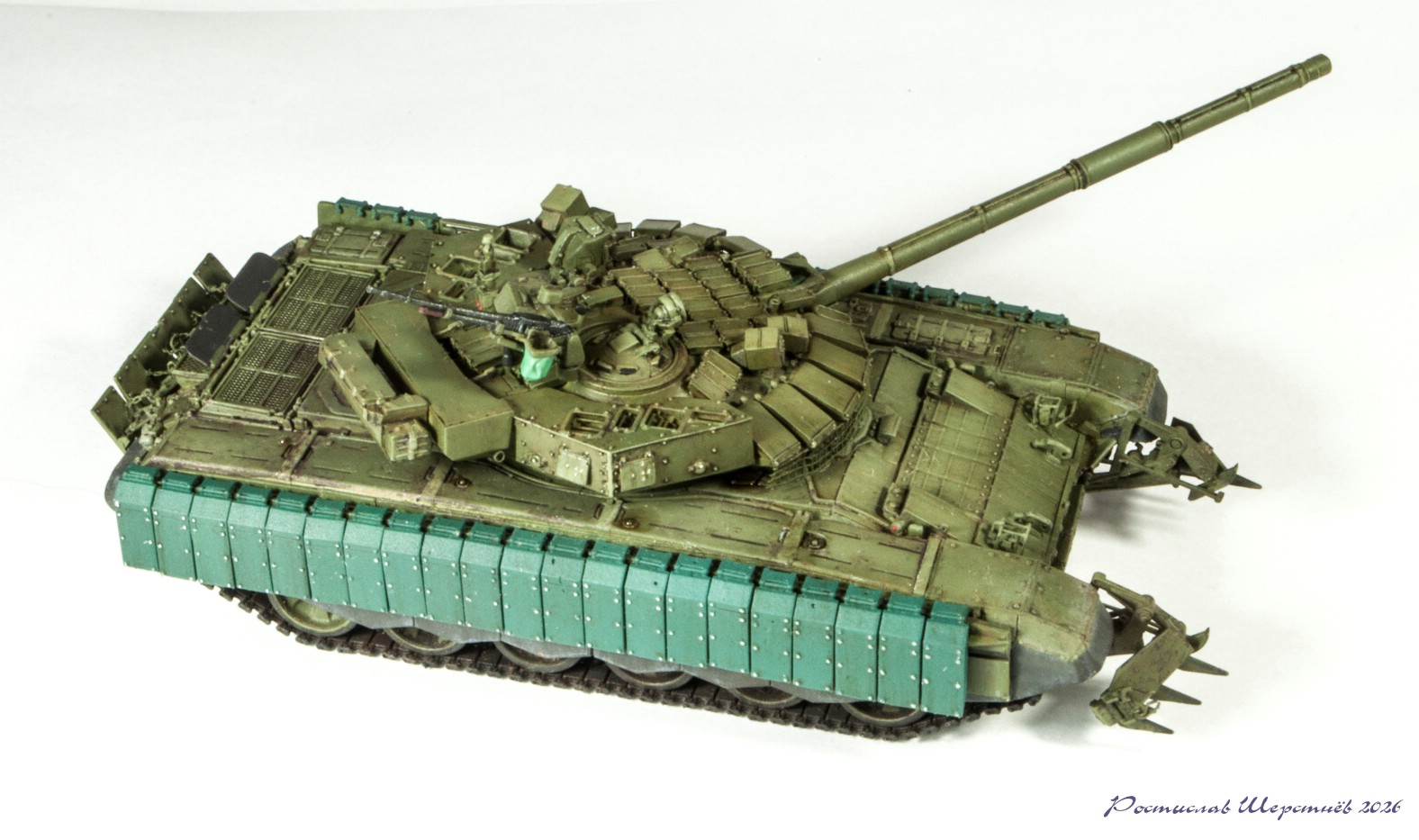 Т-72Б3АМ с КАЗ Арена-М образца 2025 года