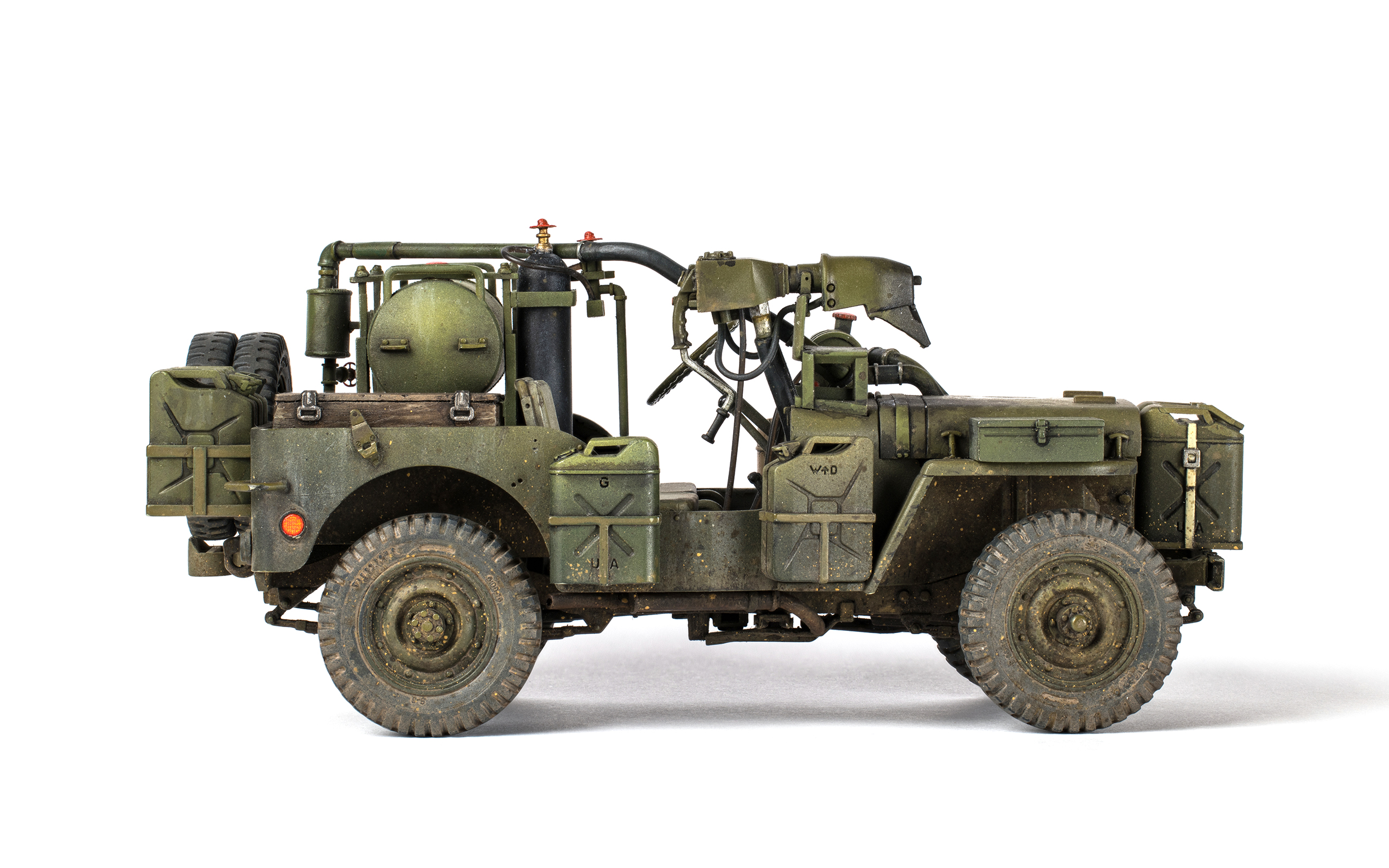 Wasp Flamethrower Jeep
