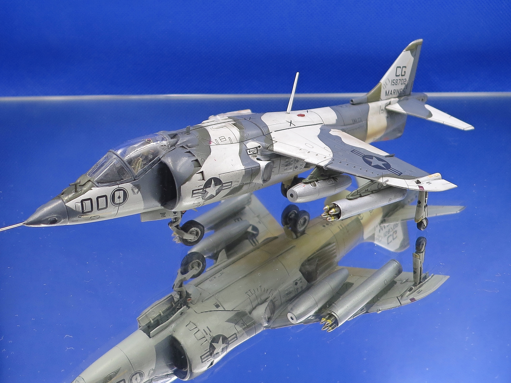 AV-8A Harrier,  VMA-231,  1983 (Airfix, 1/72)