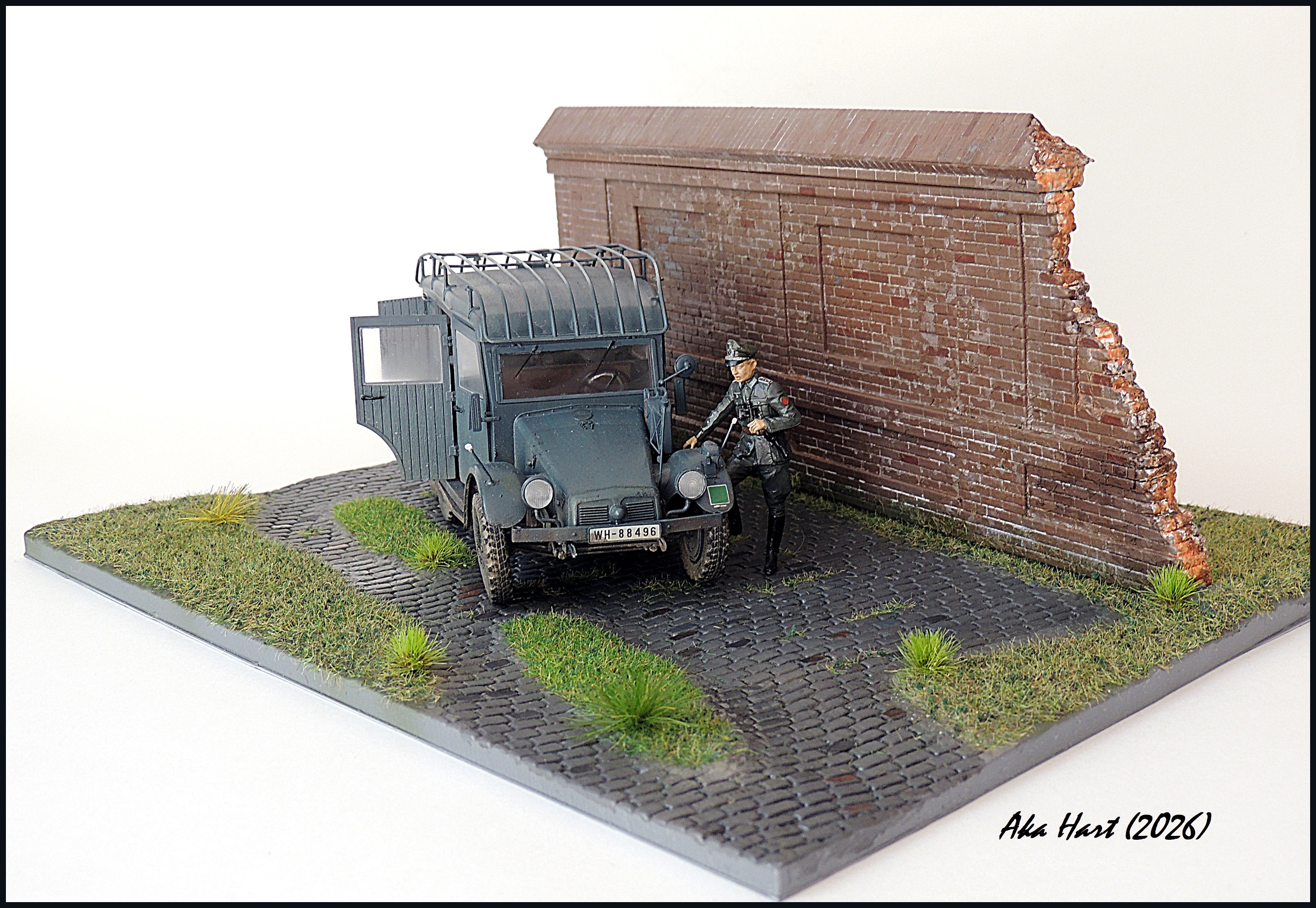 German Krupp Protze Kfz.19 Radio Command Car