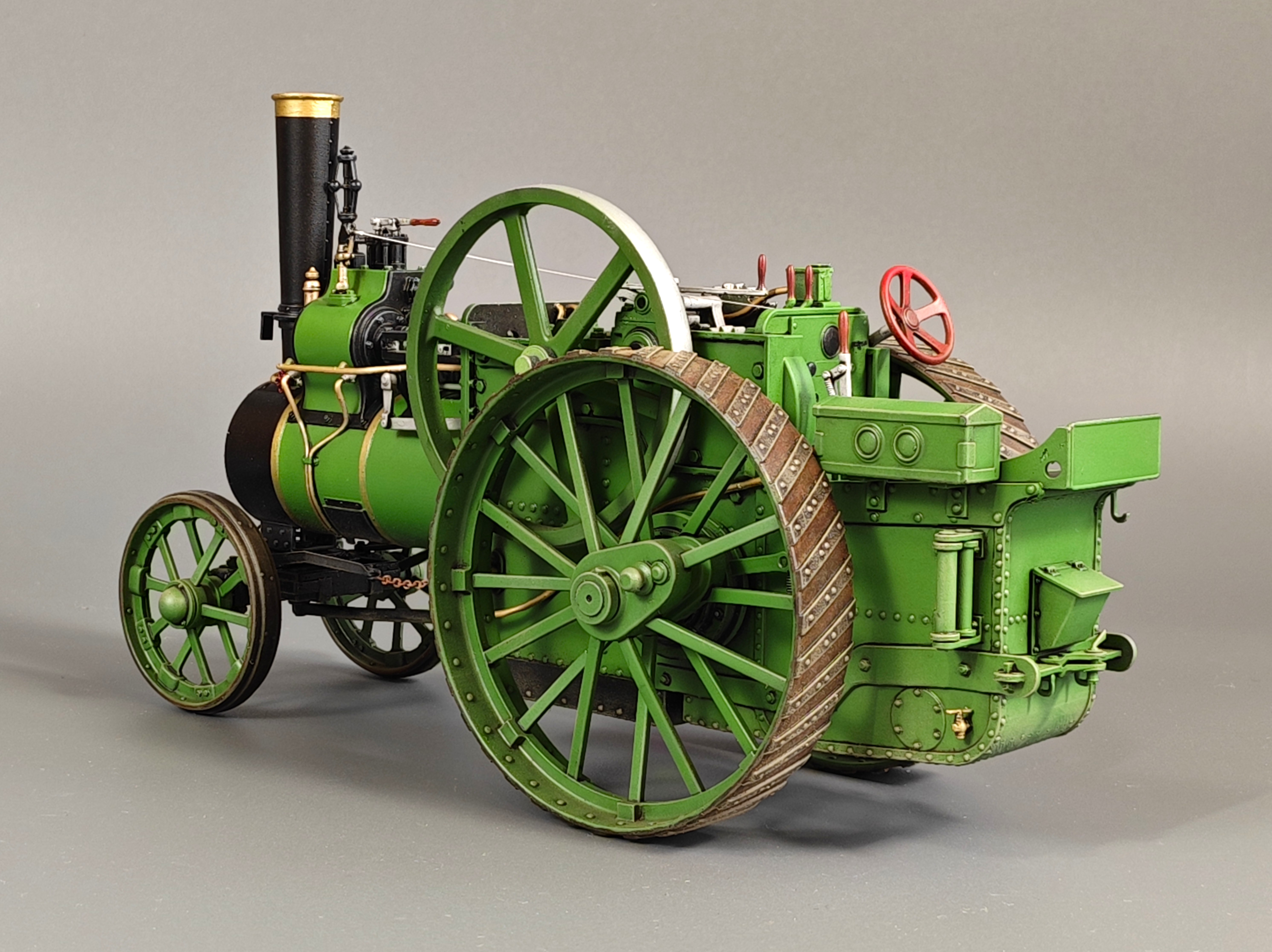 Паровой трактор  Aveling and Porter