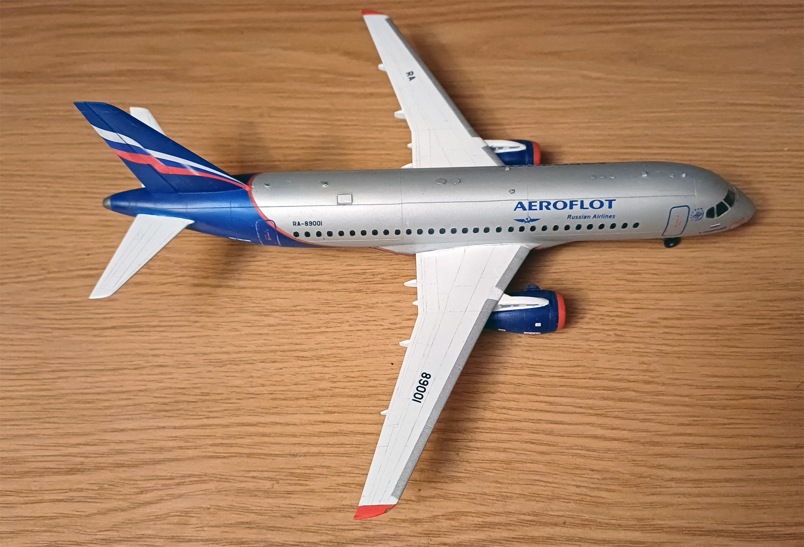 Sukhoi Superjet-100 а/к "Аэрофлот"