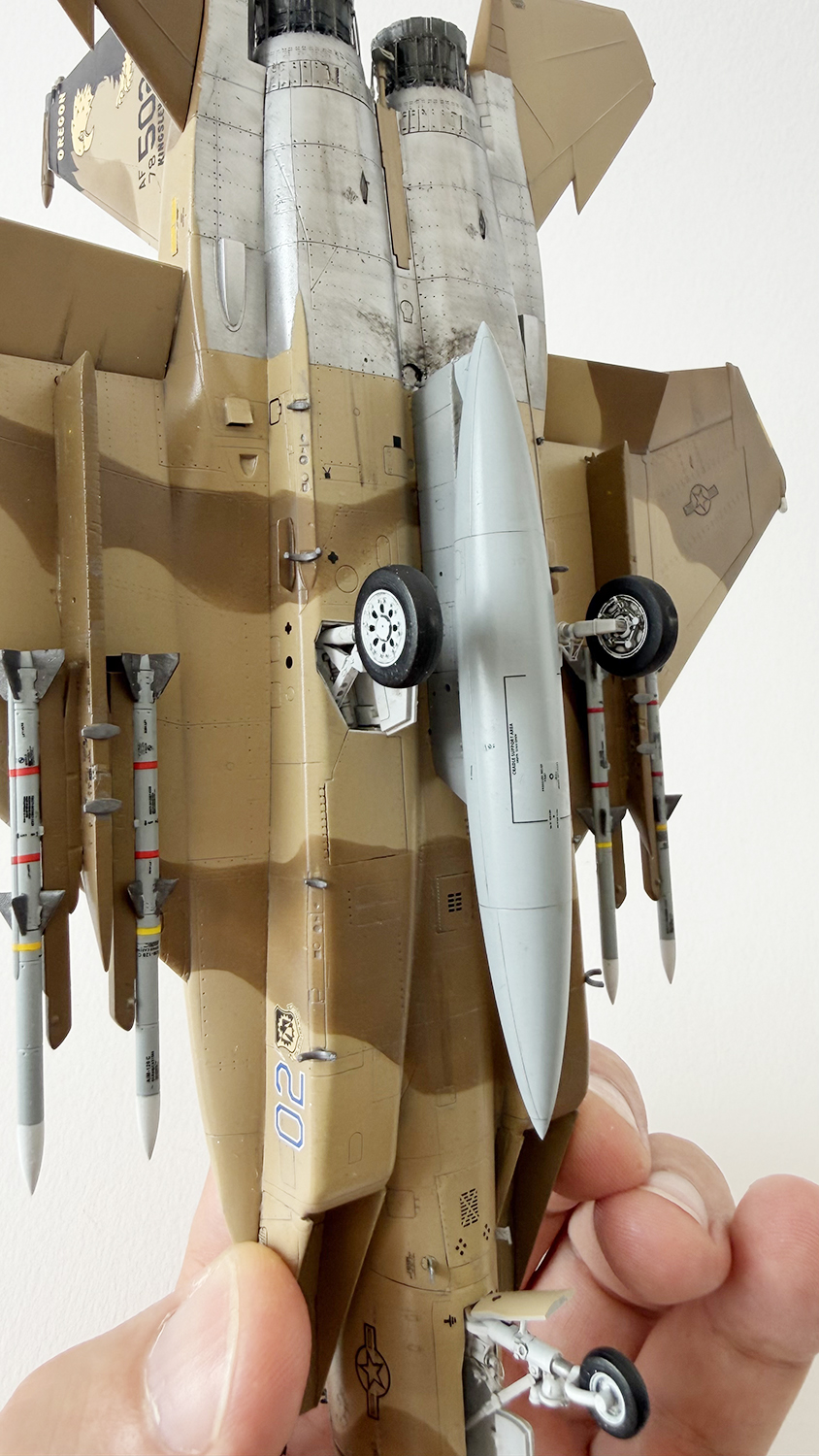 F-15C Aggressor squadron "Blue02"