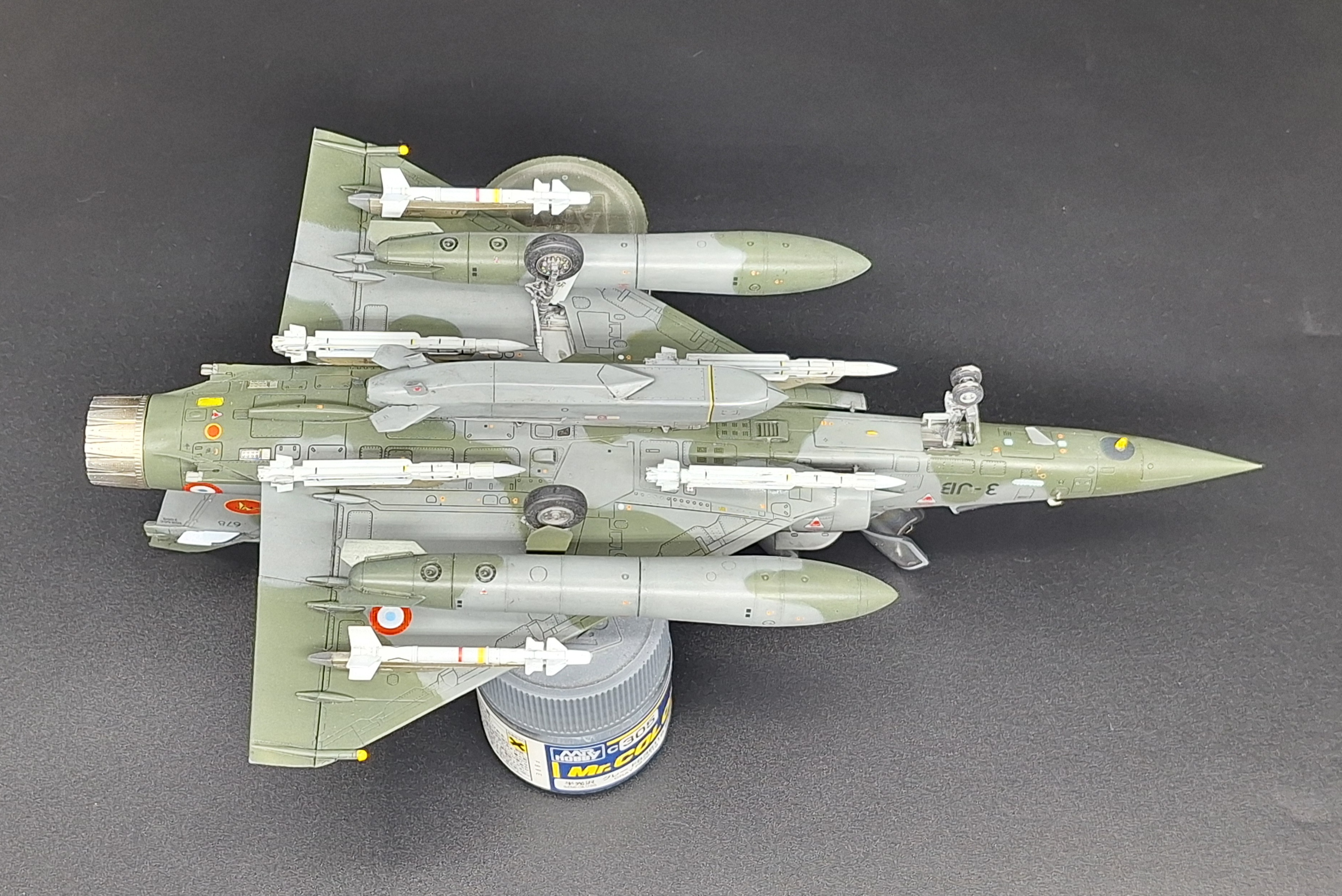 Mirage 2000D №678 3-JB, EC 02.003 Champagne