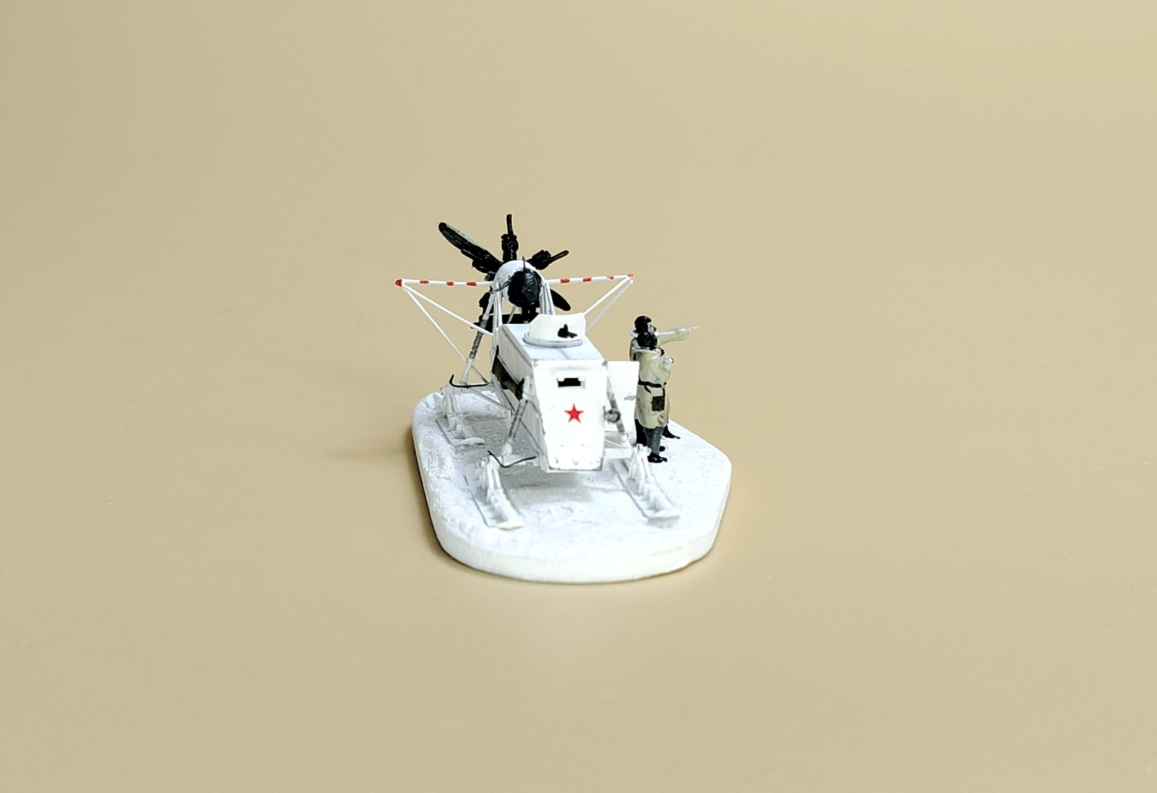 Аэросани НКЛ-26 (1/144, самодельная)