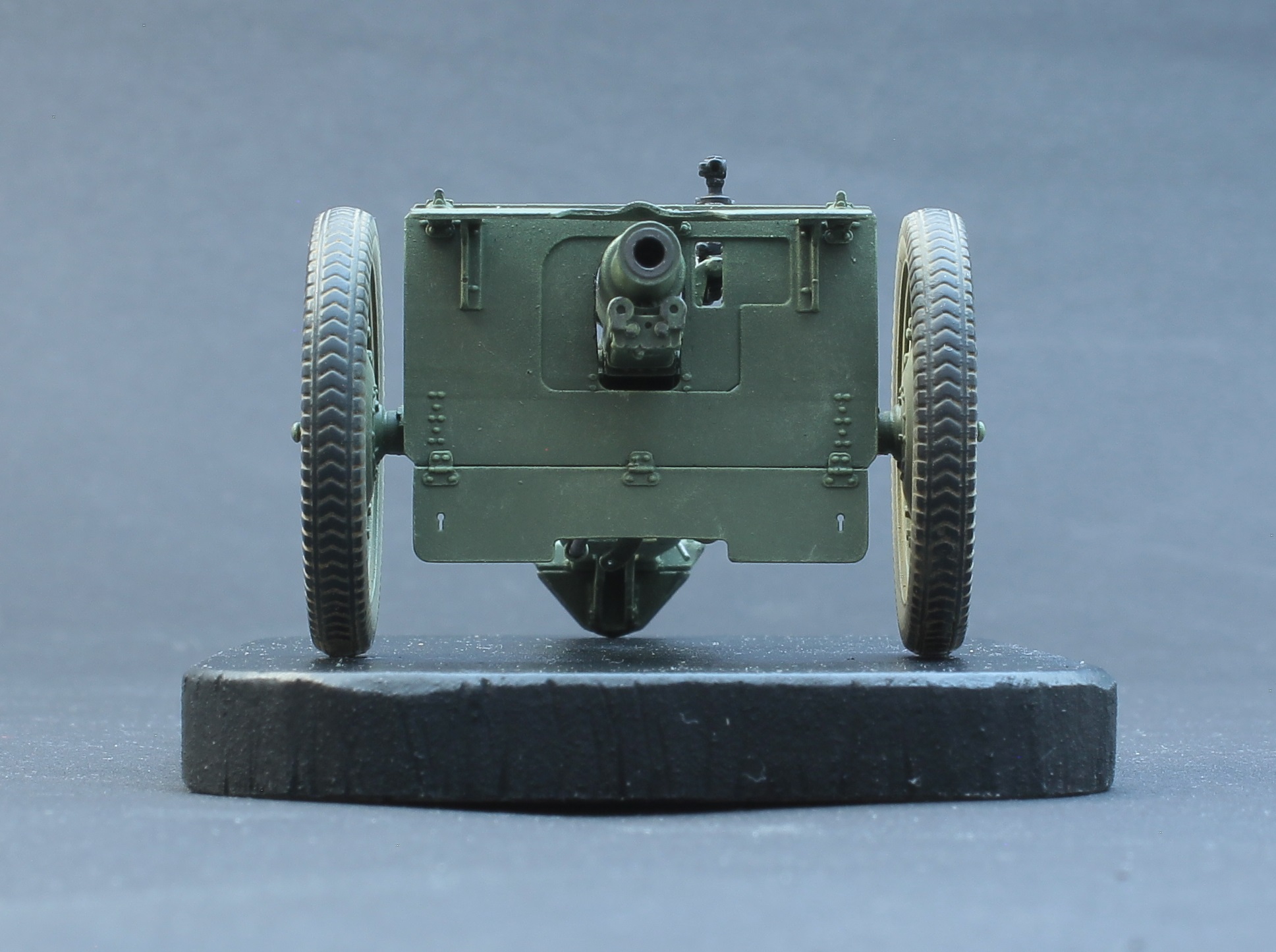 76-мм полковая пушка образца 1927 года (индекс ГРАУ — 52-П-353) 1/35