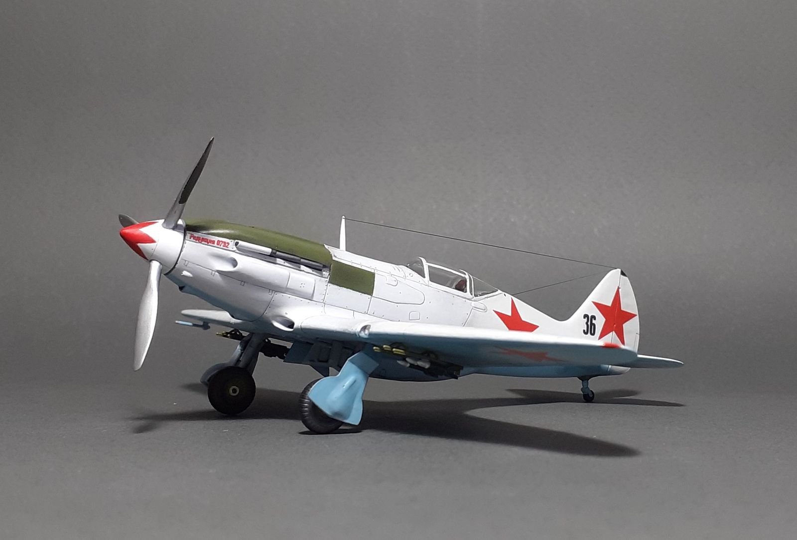 МиГ-3 (обр. 1941) (12 ГИАП, 6 ИАК ПВО) (б.н. 36)