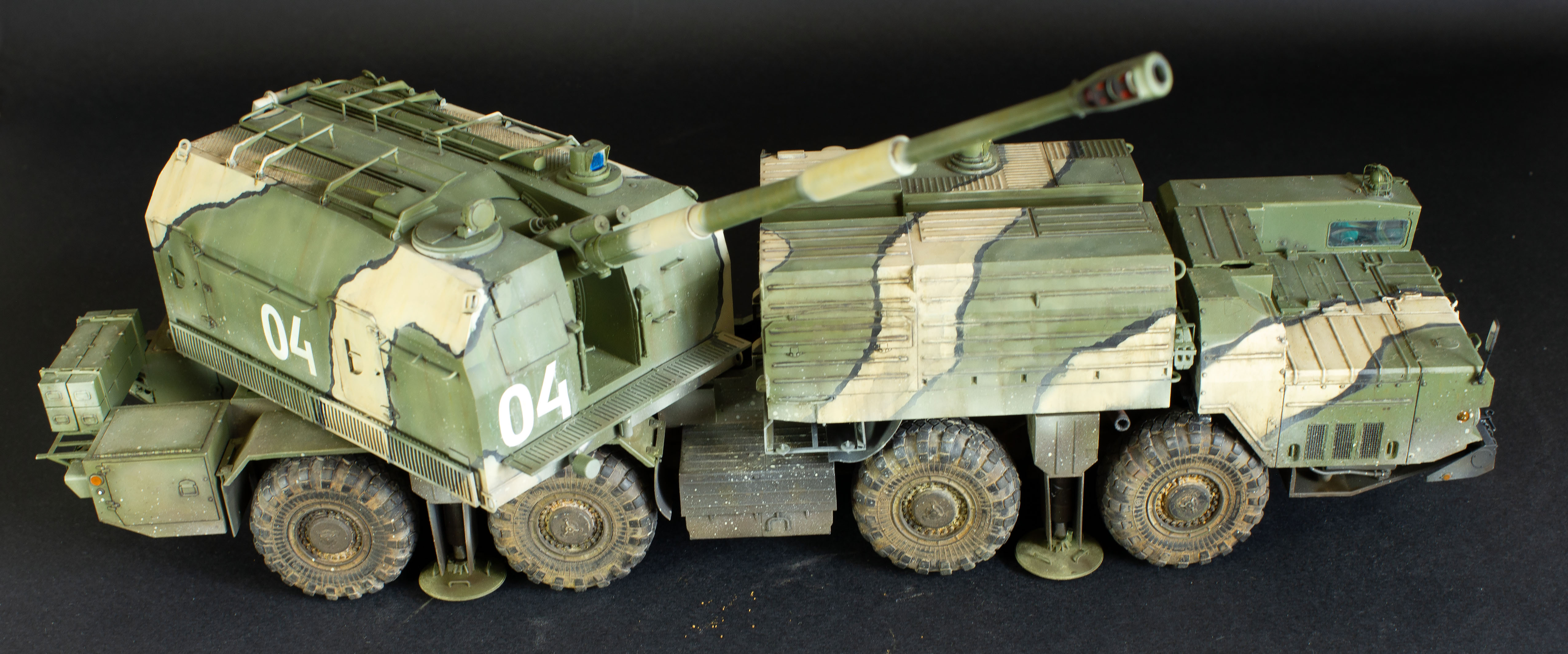 130мм САУ А-222 "Берег"