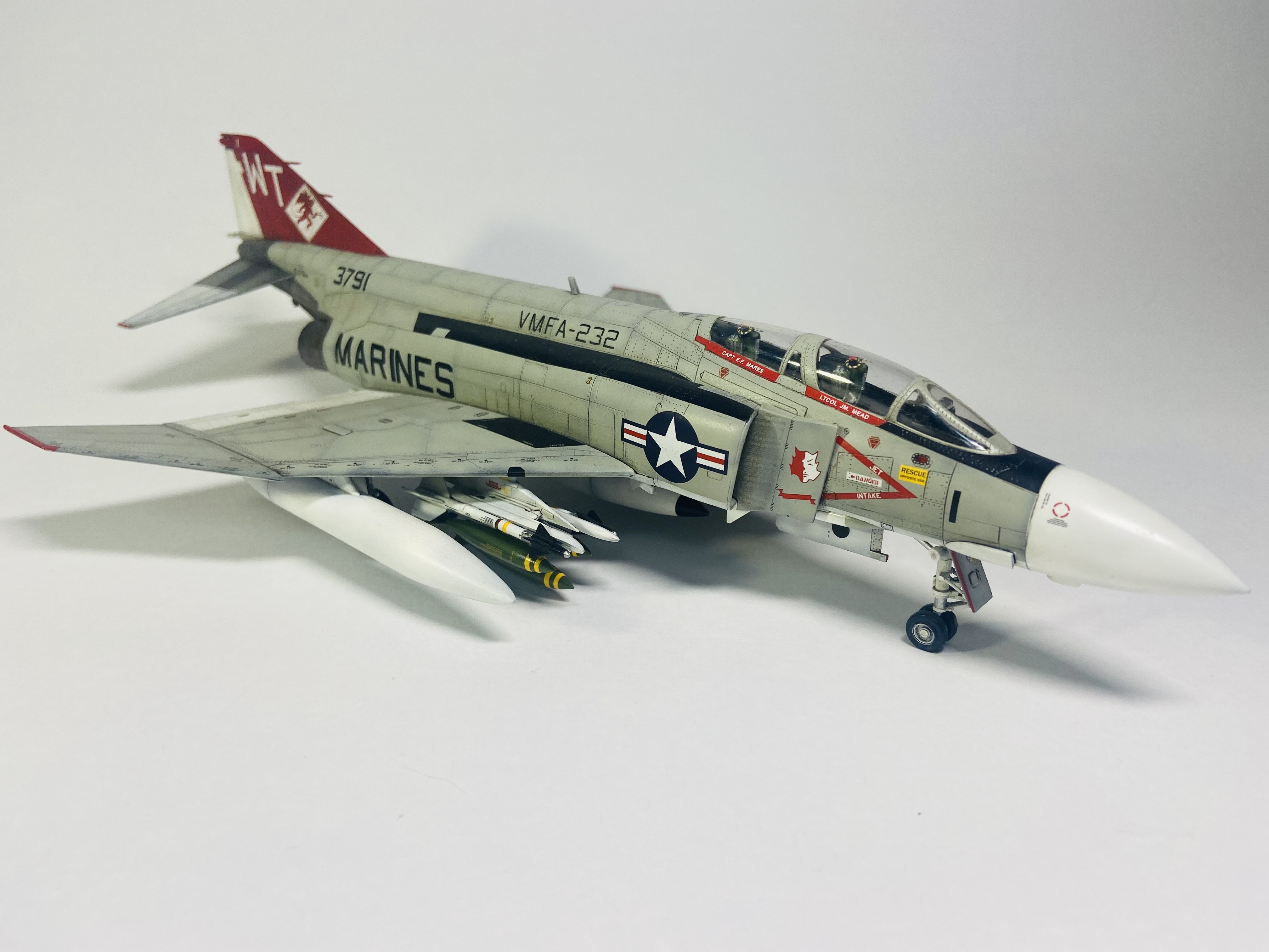 Phantom F-4j  VMFA-232 “Red devils”