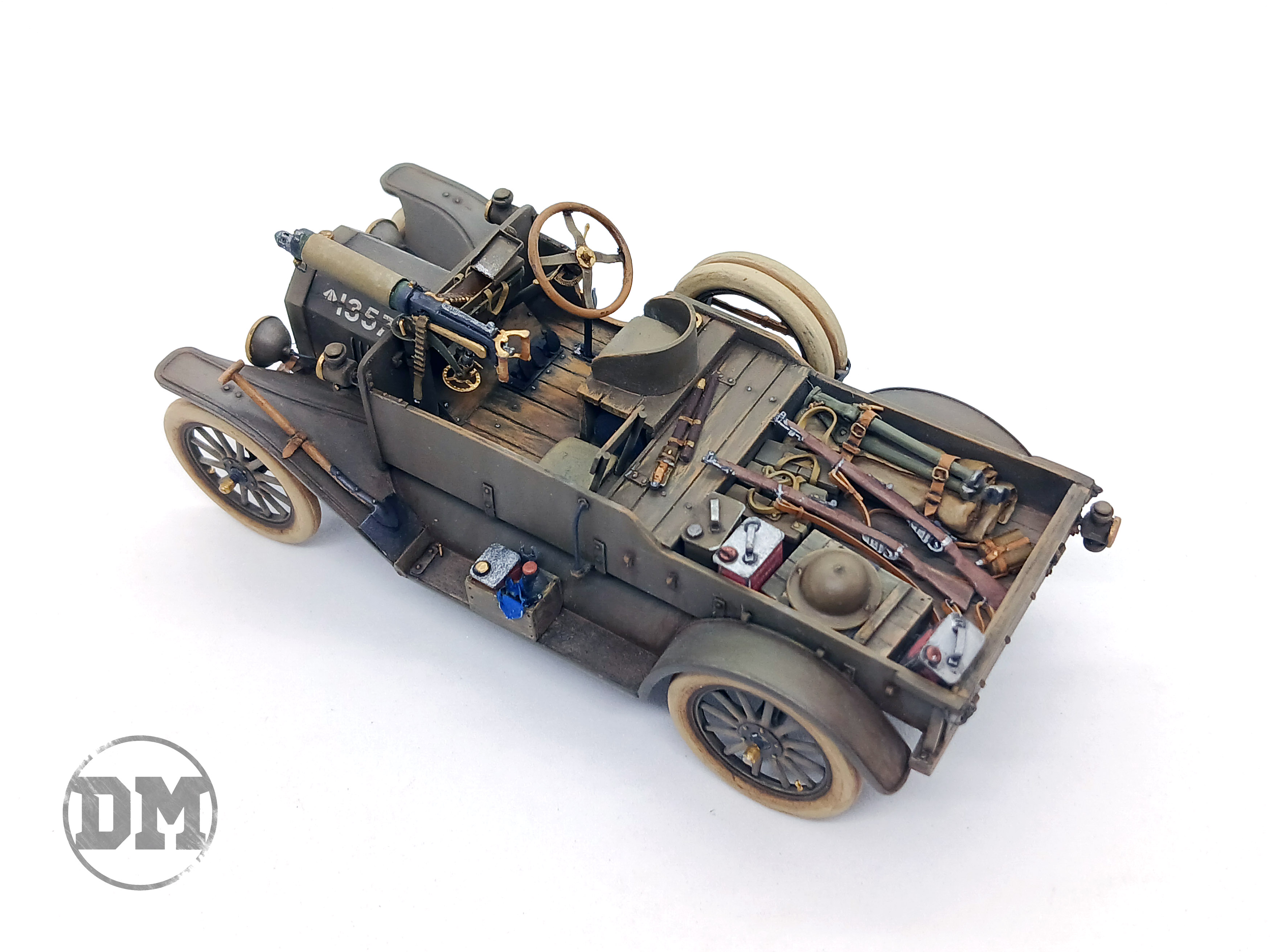Скаут на базе Форд-Т 1915 г. "Британка Лиззи в мундире"
