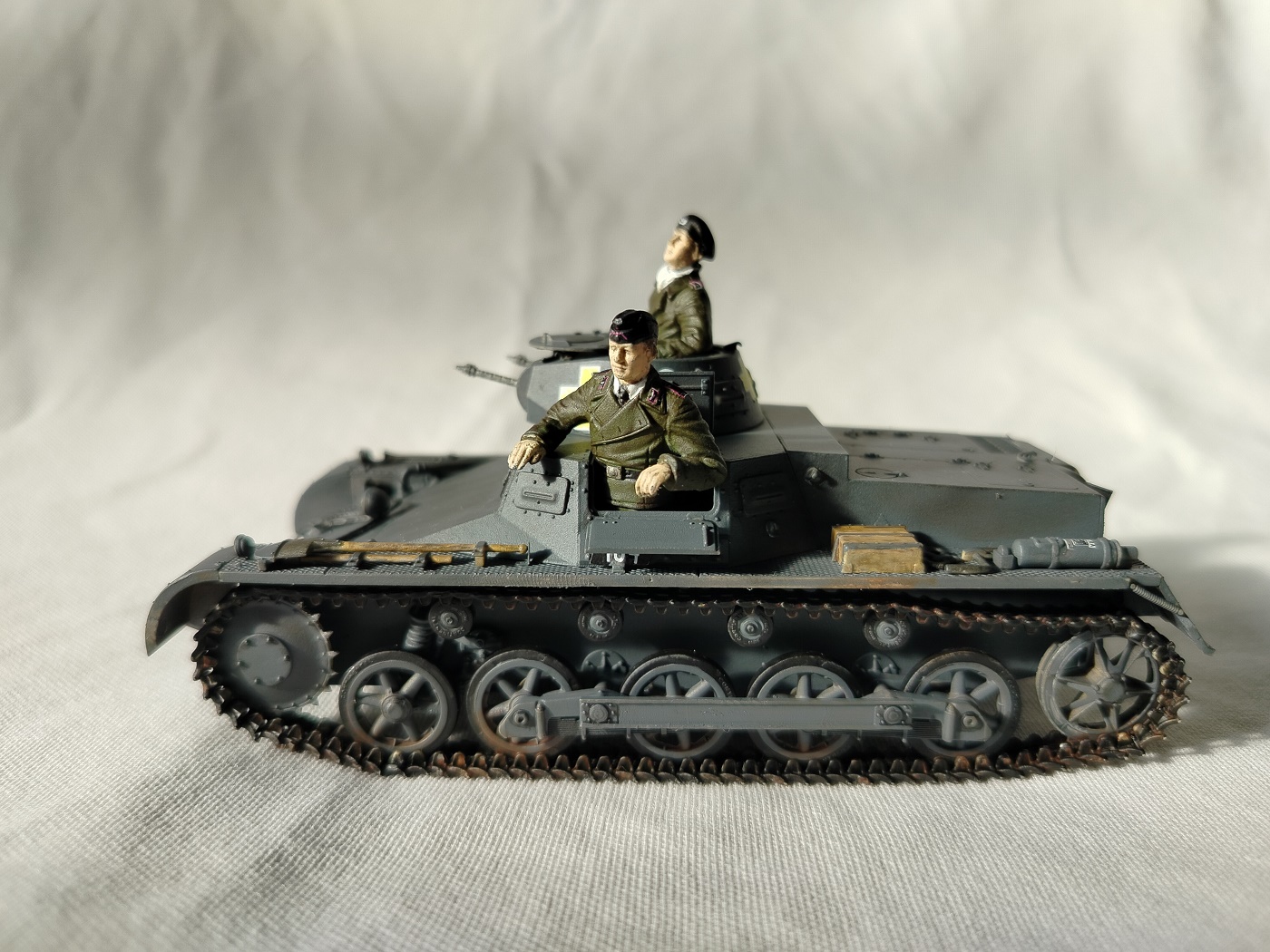 Panzer I Aust.B & Motorcycle