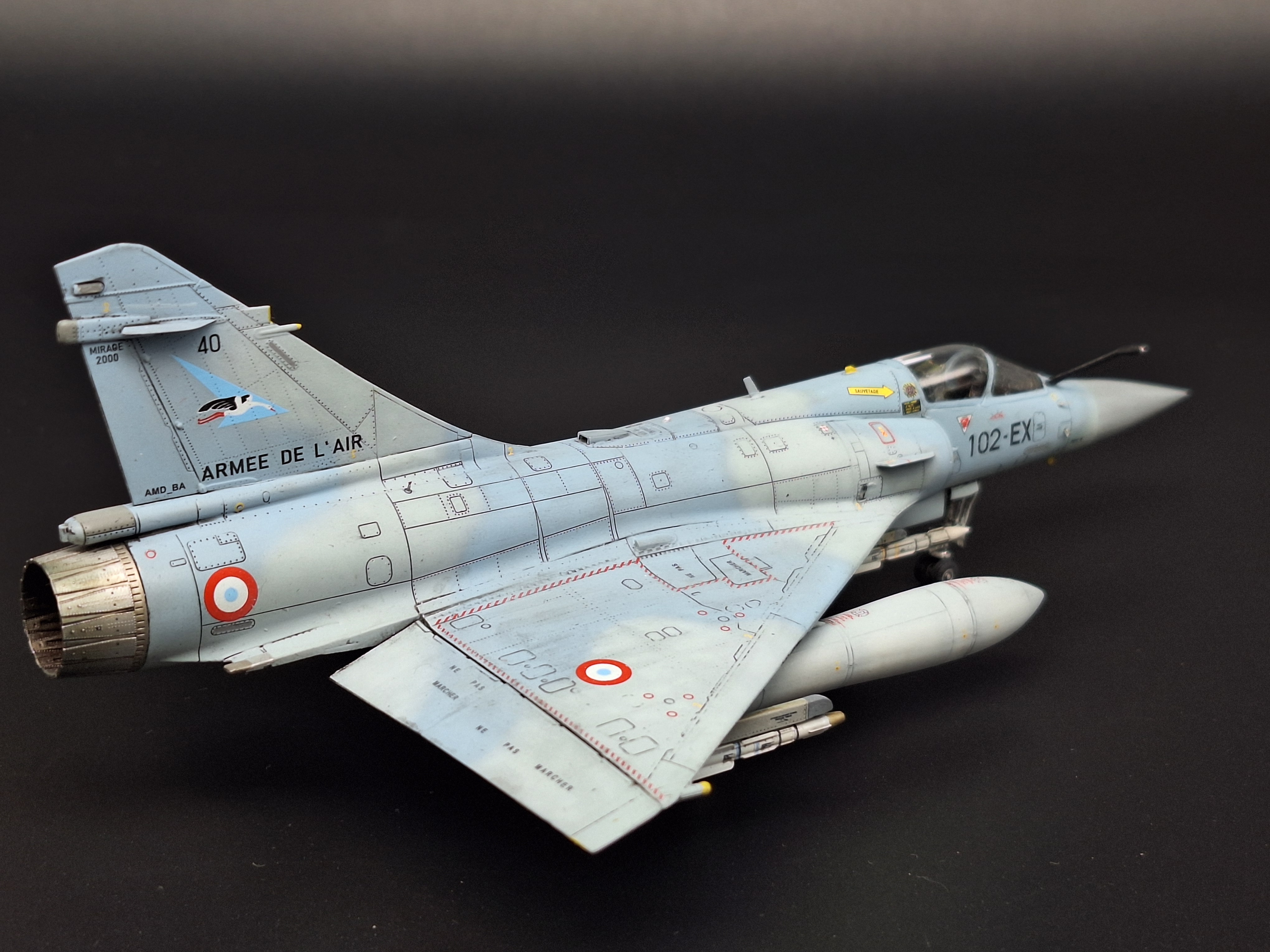 Mirage 2000-5F EC 1/2 "Cigognes" 102-EX | 40