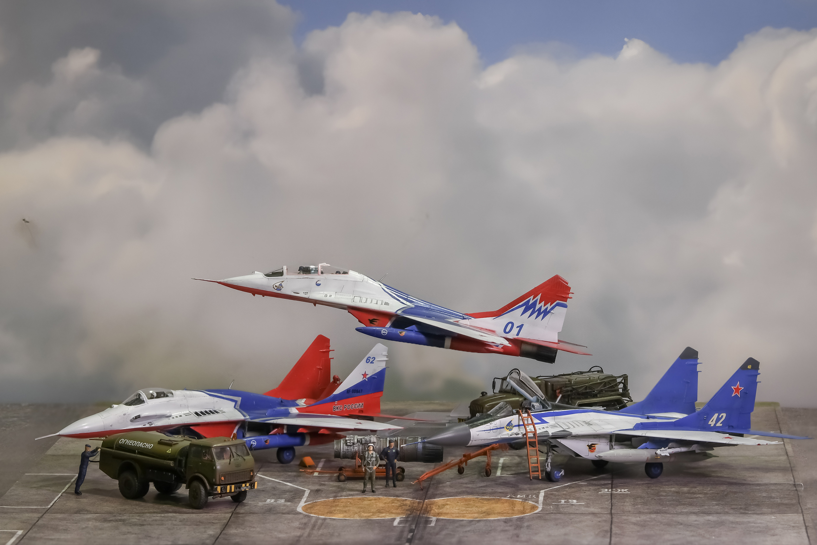 МиГ-29 СМТ АГВП "Стрижи"  1/72