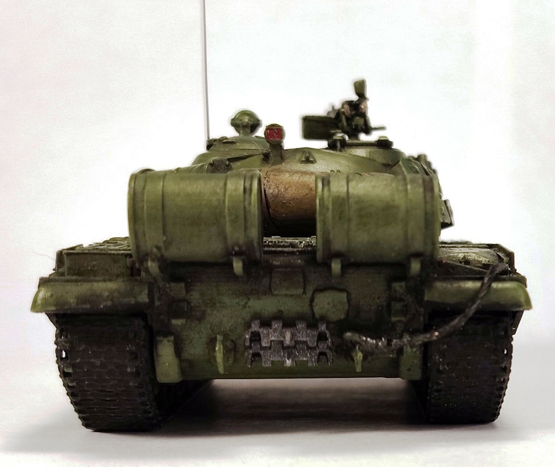 Т-55АМ  3д печать, первый опыт