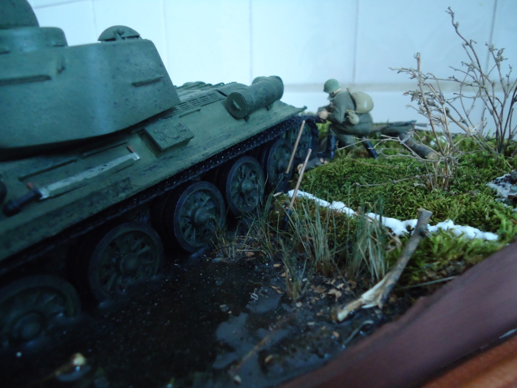 Т-34-85 - застрял...