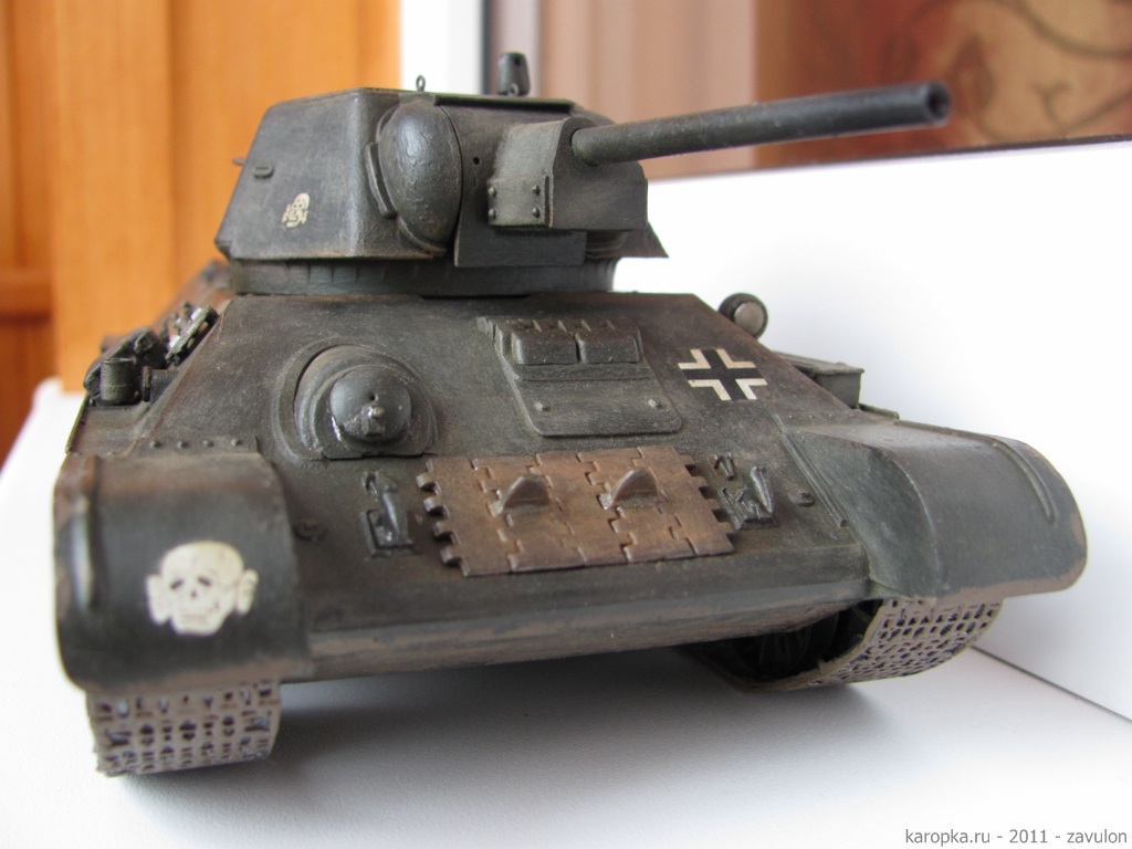 T-34/76 model of 1943 (Captured)