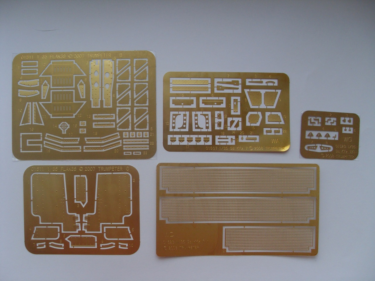 German 2cm Flakvierling 38 Auf Selbstfahrlafette (Sd.Kfz.7/1 early version)