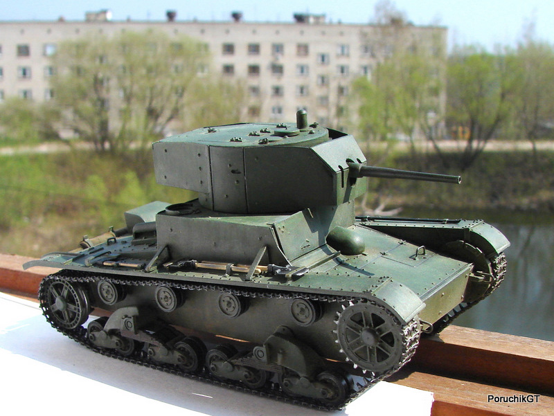 Т-26 экранированный Ленинградский фронт (тюнинг в условиях осады или наши не сдаются)