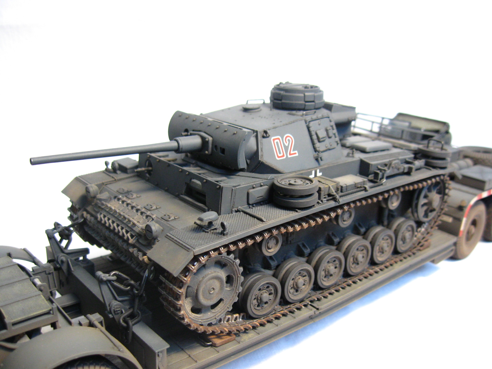 Sd.Kfz.9 & Sd.Ahn.116+Pz.Kfz.IIIL