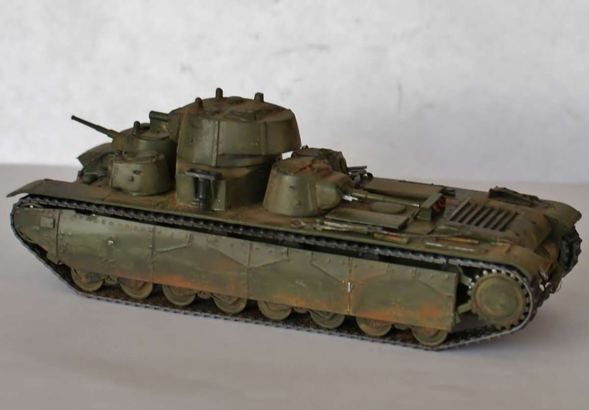 Т-35 — Каропка.ру — стендовые модели, военная миниатюра