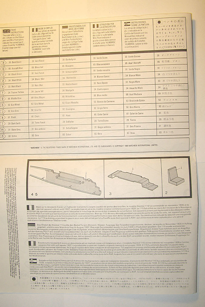 Heinkel  He-115    Machbox 1/72