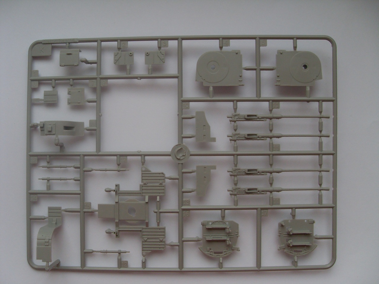 German 2cm Flakvierling 38 Auf Selbstfahrlafette (Sd.Kfz.7/1 early version)