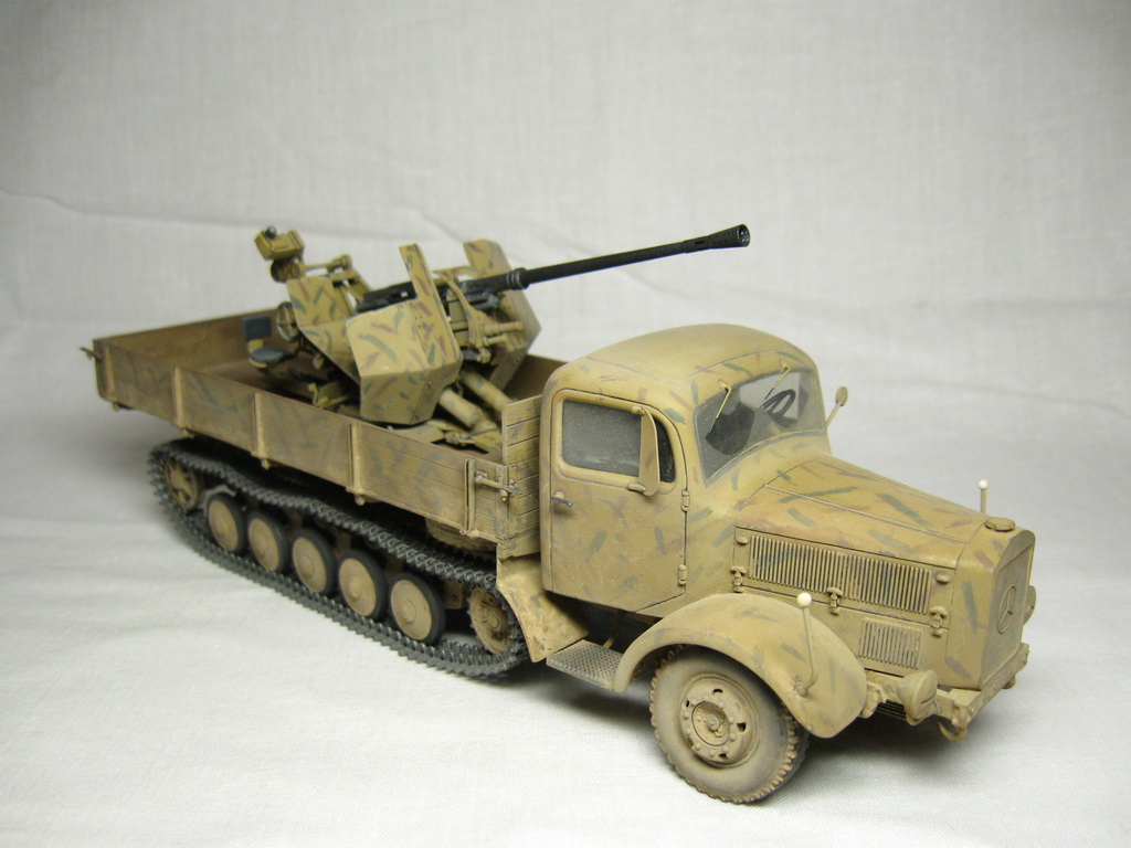 Mercedes L4500R Maultier с 3.7 cm Flak.37