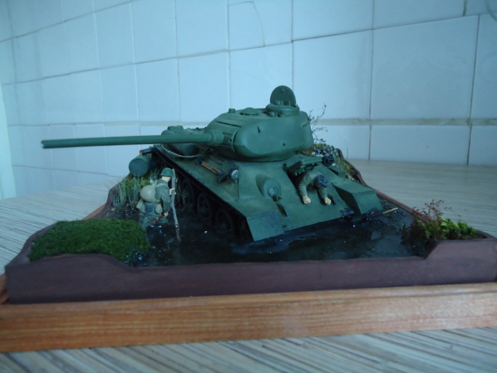 Т-34-85 - застрял...