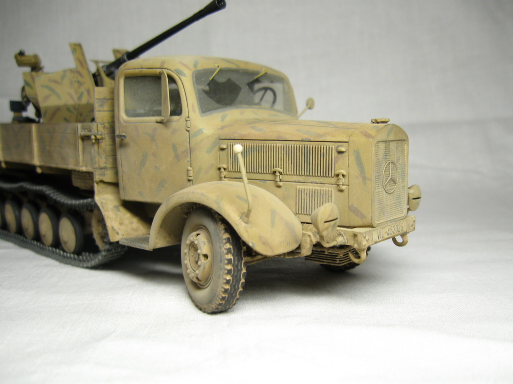 Mercedes L4500R Maultier с 3.7 cm Flak.37