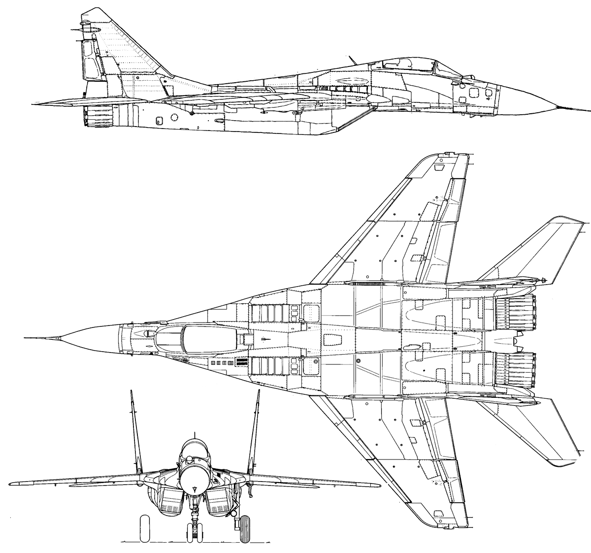 Высота истребителя. Миг 29 вид спереди чертеж. Миг-29 истребитель чертежи. Схема самолета миг 29. Су-27 истребитель чертеж.