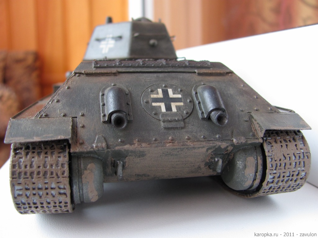 T-34/76 model of 1943 (Captured)