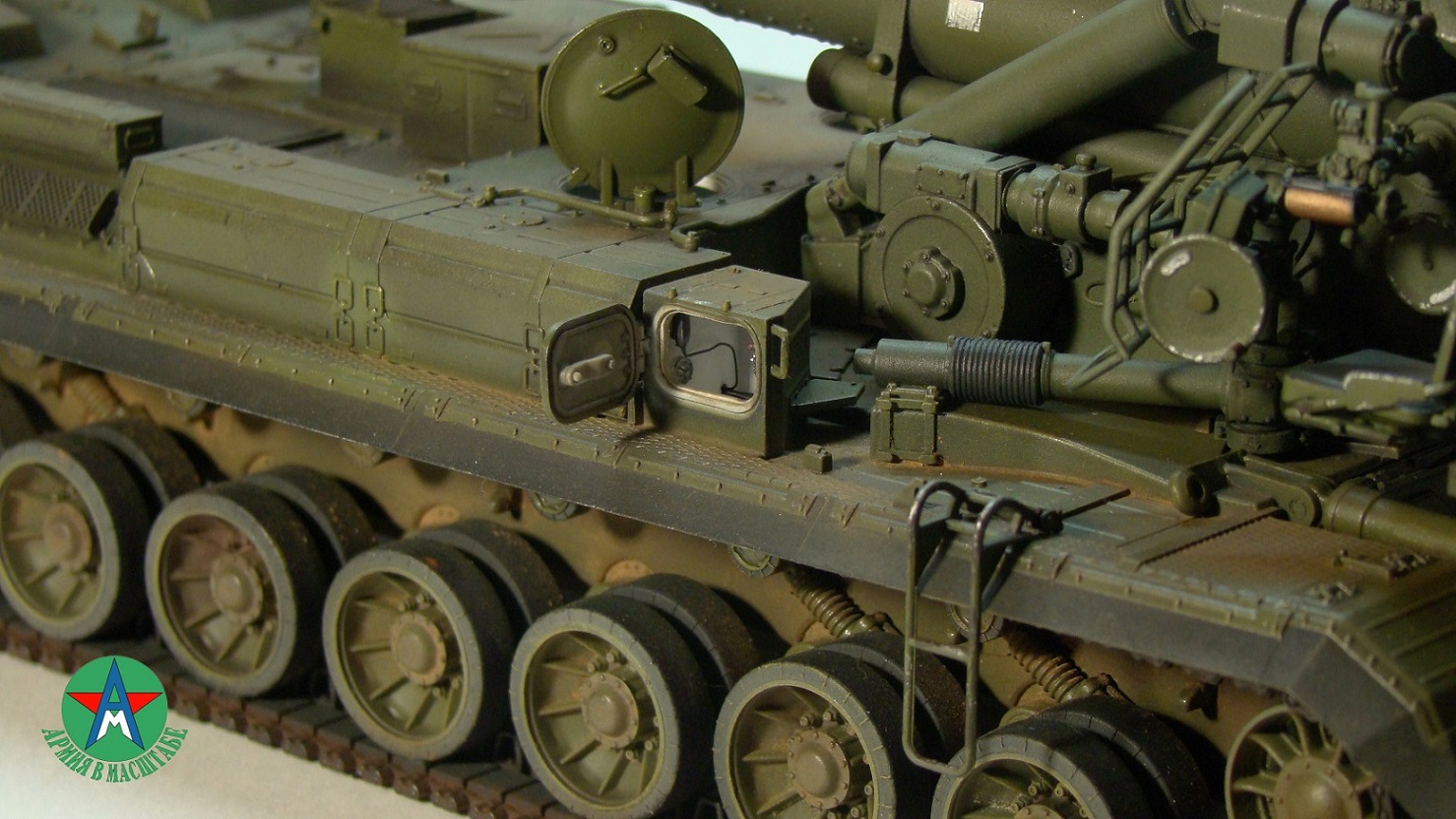 2С7 Пион — Каропка.ру — стендовые модели, военная миниатюра