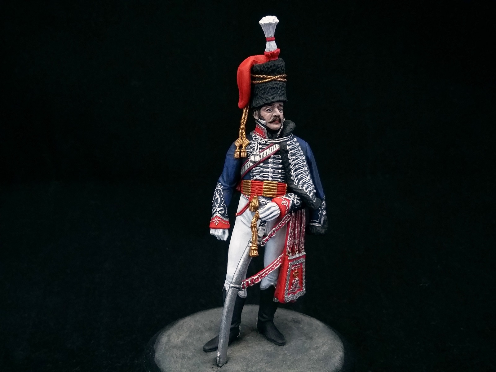 Офицер 15-го лёгкого гусарского полка короля. Великобритания, 1808-1813 гг