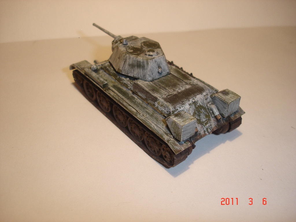 Т-34/76 пр-ва УВЗ 1942 год (период резинового кризиса)