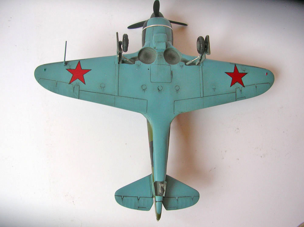 Конверсия Ла-5 в масштабе 1:72