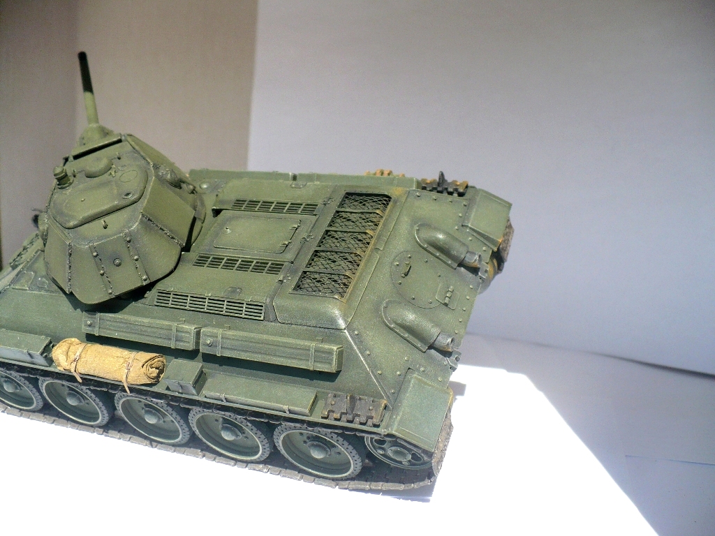 Т-34 с доп защитой