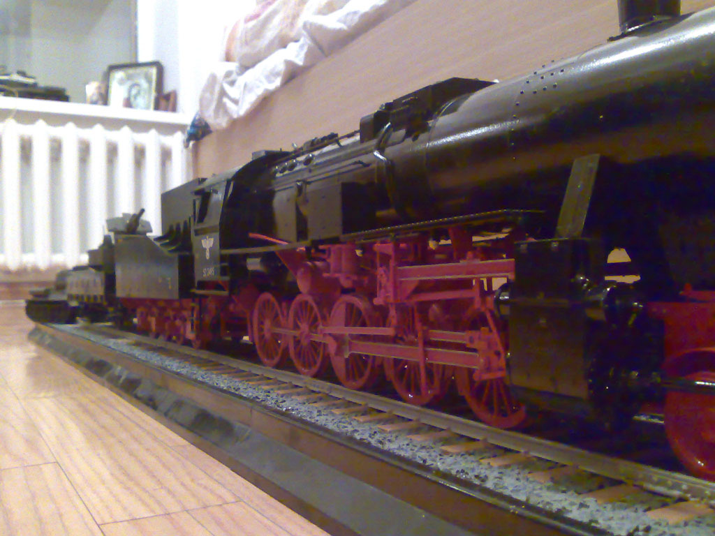 паравоз в масштабе 1:35 от трампетера