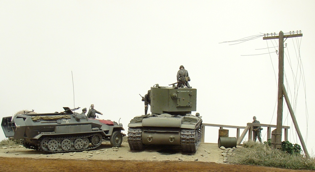 Диорама "Тяжелый случай"