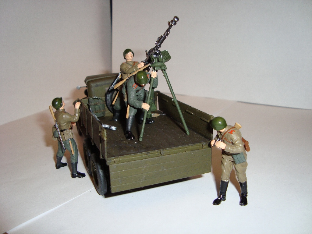 газ-аа и расчет дшк