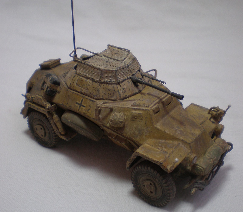 Sd .Kfz.222  D.A.K.  ICM  1:48