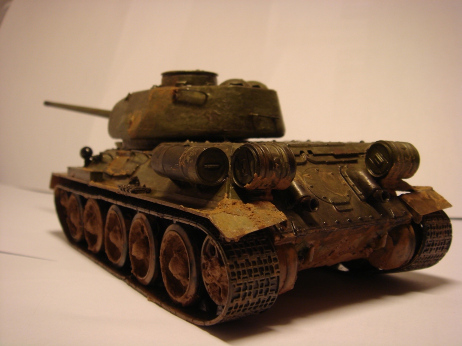 Т-34-85. Проба пера