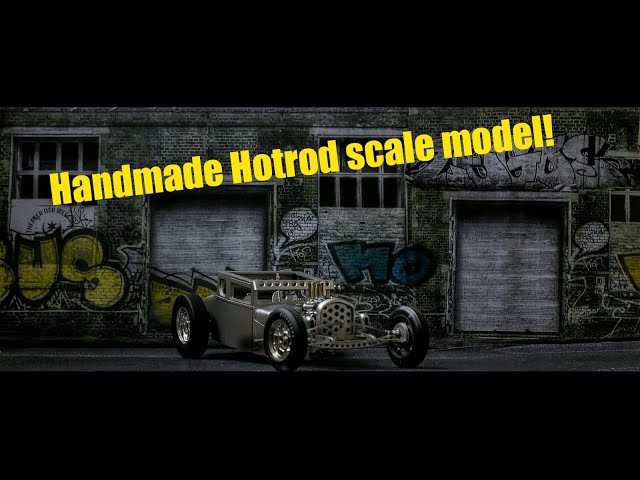 Hotrod handmade model (steel fill Tbucket)