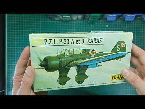Обзор P.Z.L. P-23 A/B Karas от Heller